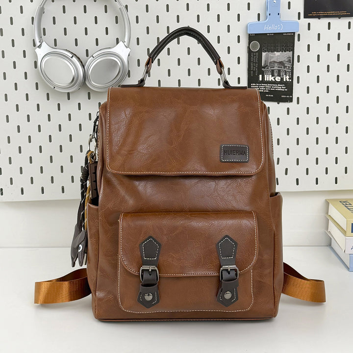 Vintage Leather Backpack Bowlift 1791205577