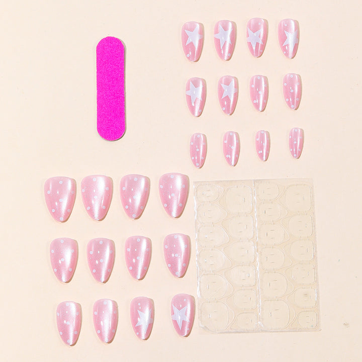 Starry Patterned Nail Art Bowlift