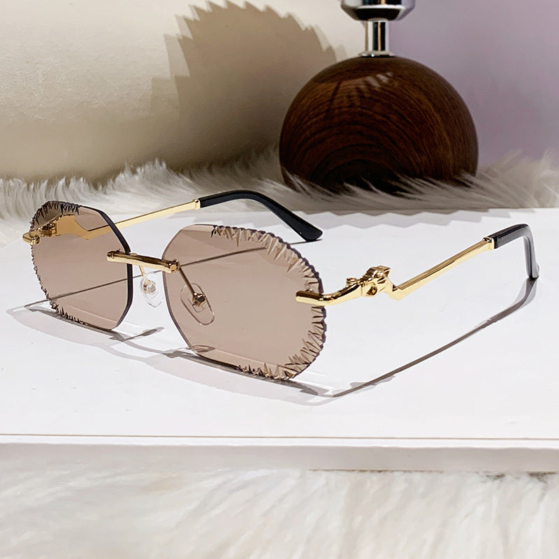 Women's extravagant sunglasses with floral design and high-quality UV protection Bowlift