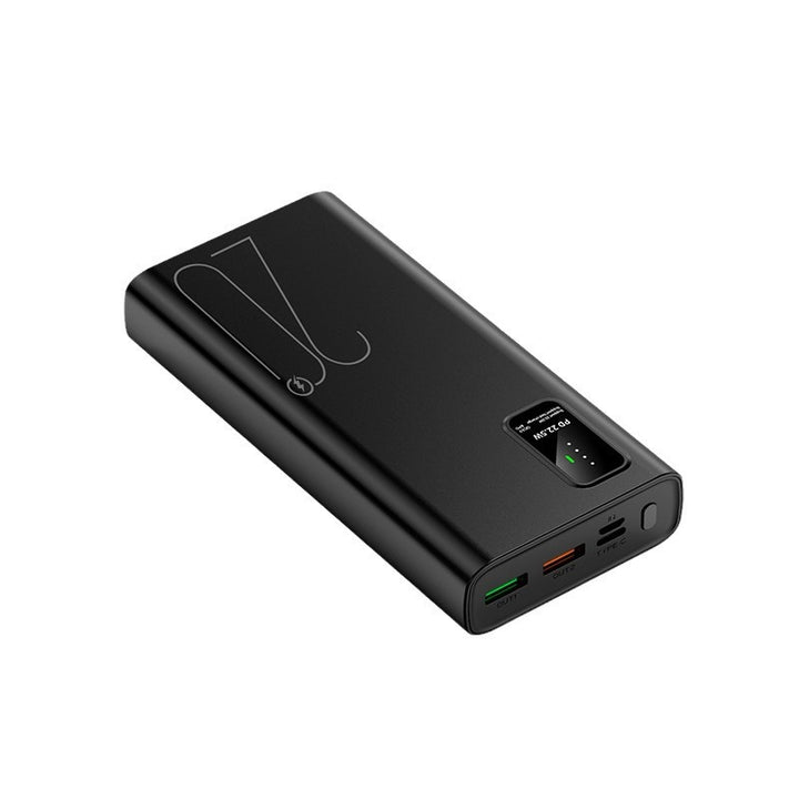 Power bank with intelligent charging concept and digital capacity display Bowlift