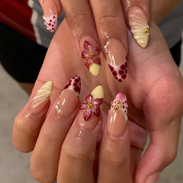 Artistic Floral Nail Design Kit Bowlift