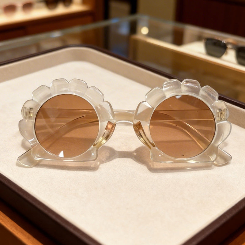 Floral Frame Sunglasses Bowlift