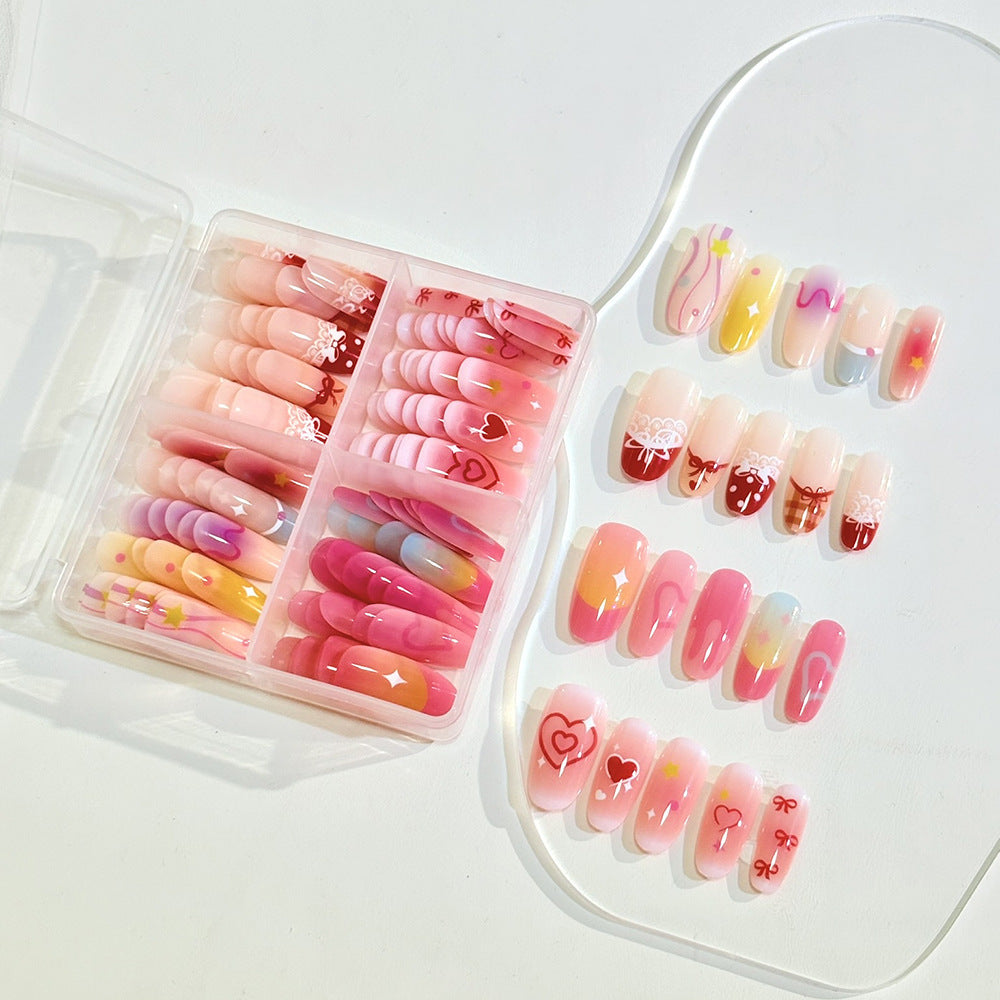 Artistic Press-On Nail Collection Bowlift