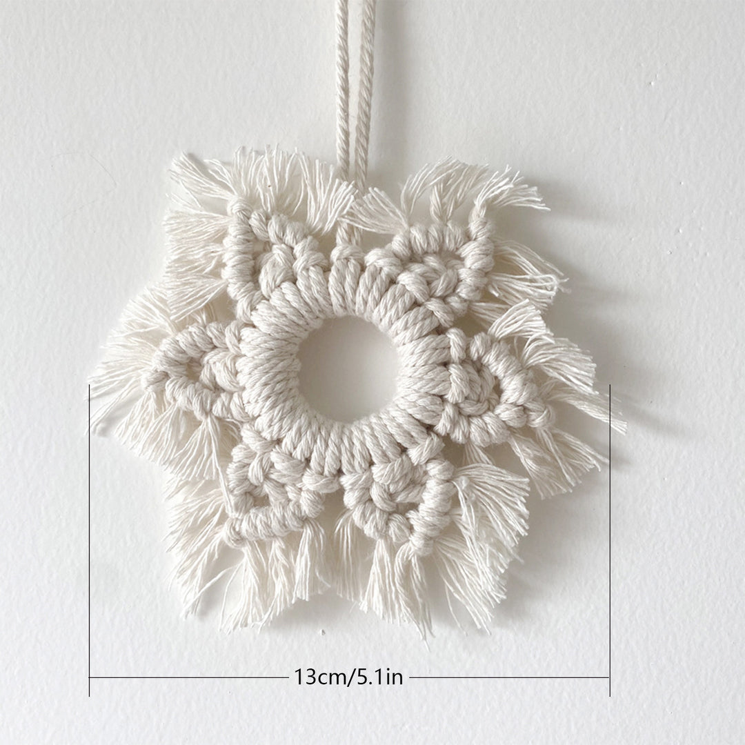 Handcrafted Macrame Star Wall Hanging Bowlift