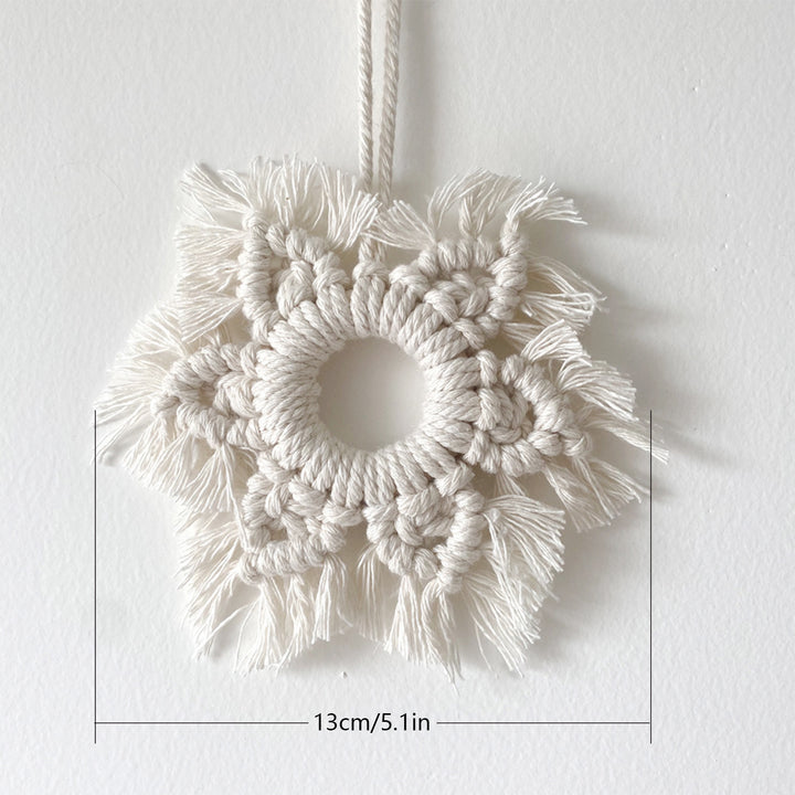 Handcrafted Macrame Star Wall Hanging Bowlift
