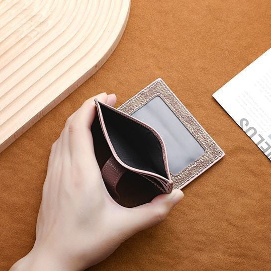 Minimalist Leather Card Holder Bowlift