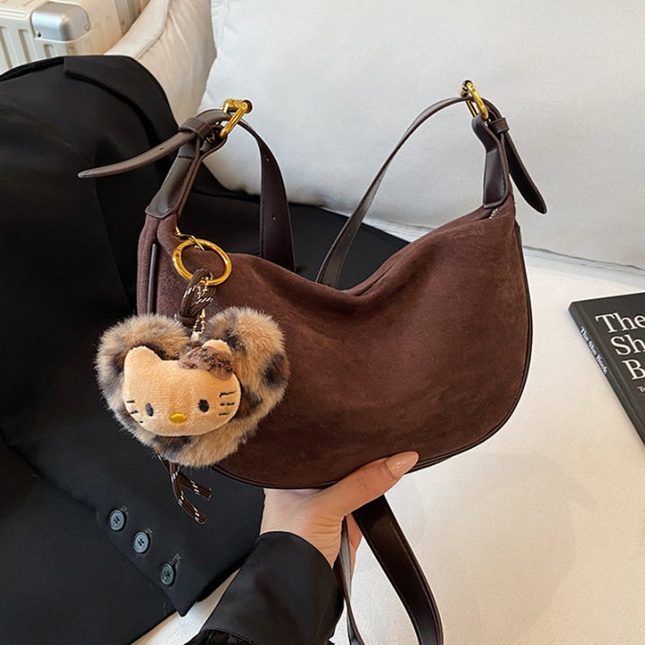 Suede Hobo Bag Bowlift