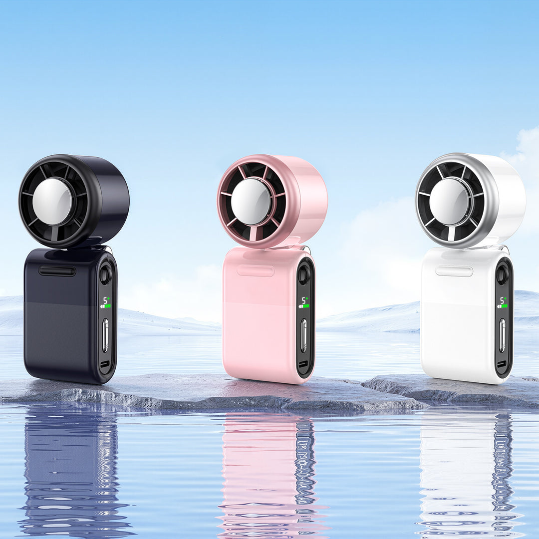 Portable USB Rechargeable Cooling Fan Bowlift