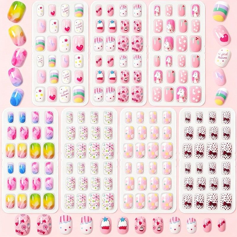Creative Themed Press-On Nail Collection Bowlift