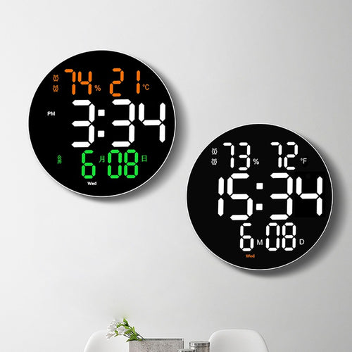 Digital Wall Clock Bowlift