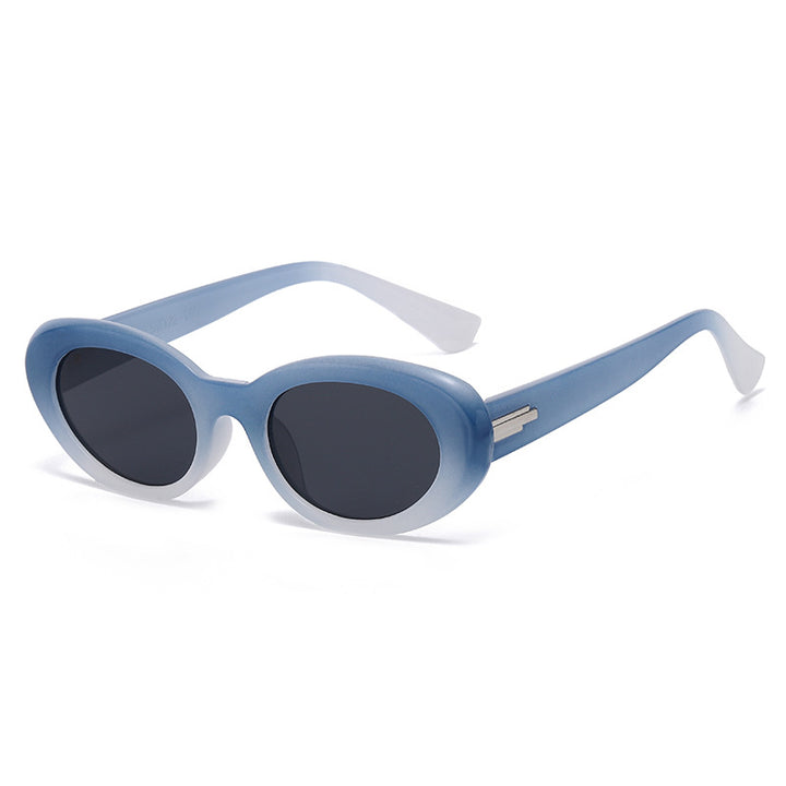 Ladies fashionable Cat-Eye glasses with trendy thick frame Bowlift