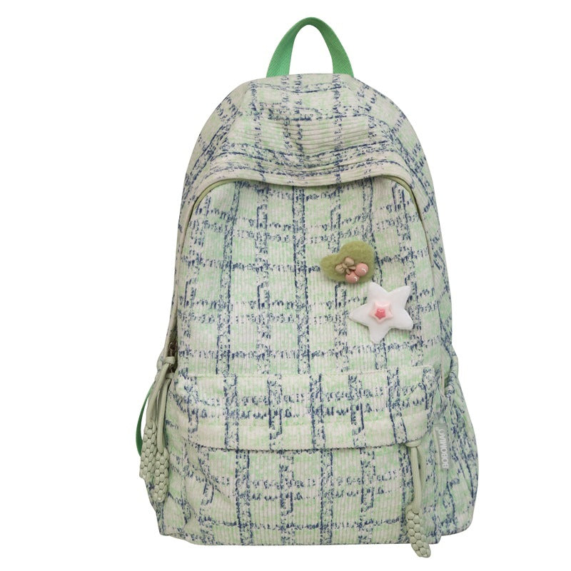 Decorative Floral Embellished Backpack