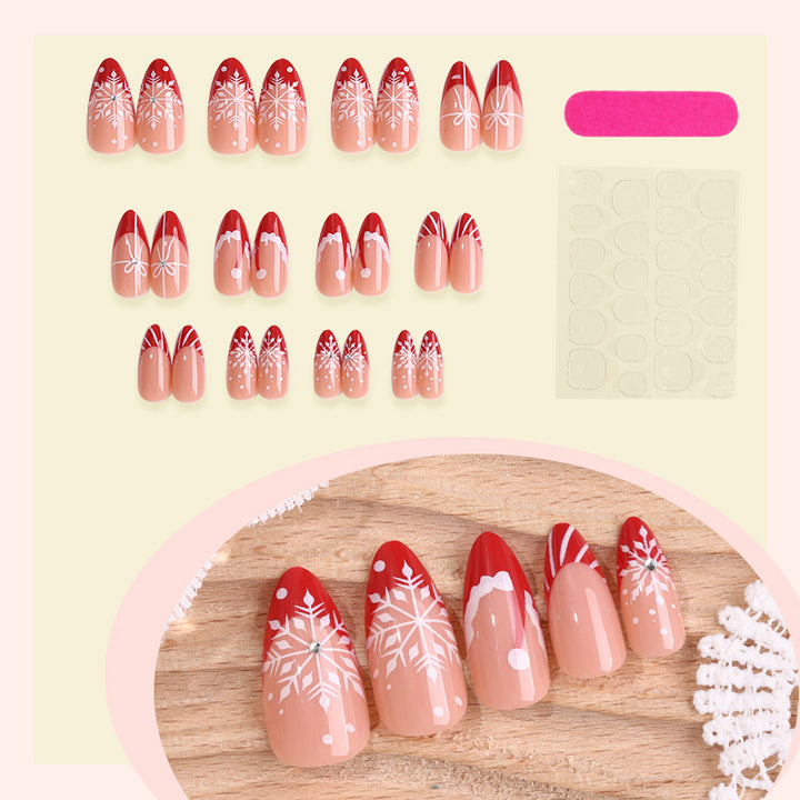 Gradient Style Press-On Nails with Closure Kit Bowlift