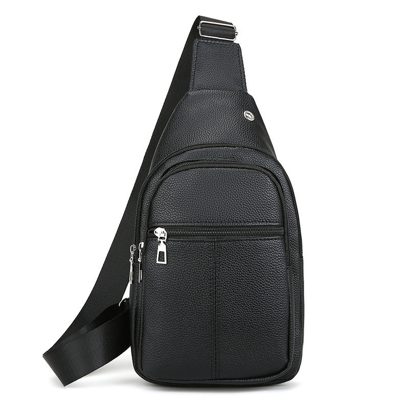 Premium Leather Sling Backpack Bowlift