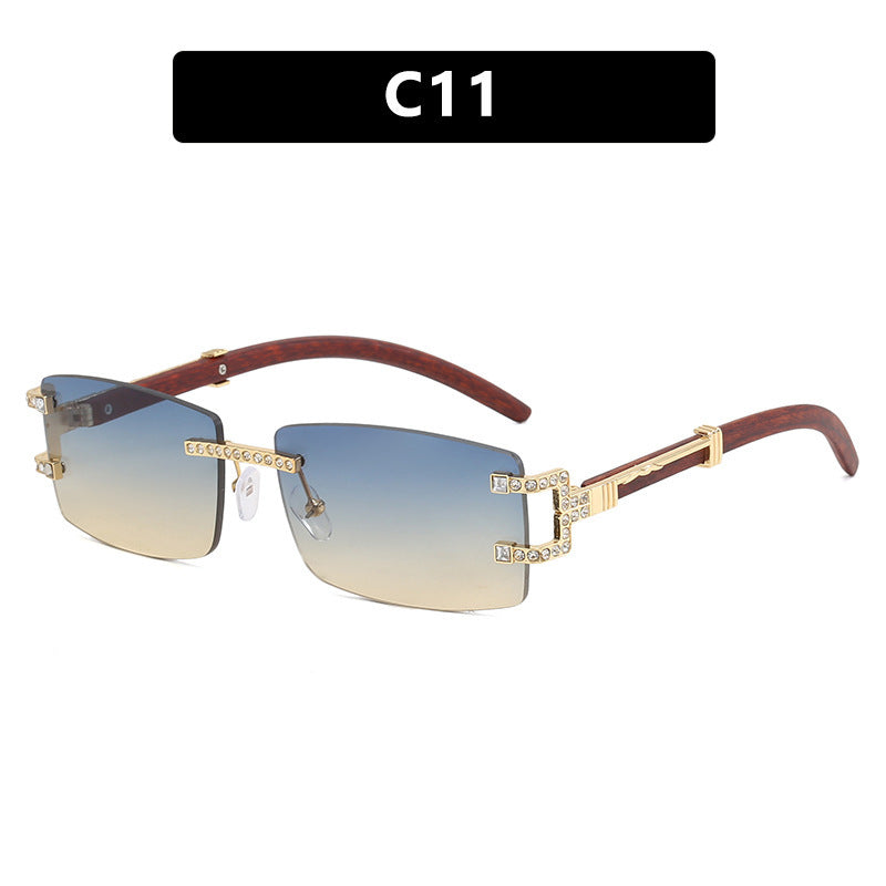 Ladies exclusive sunglasses in elegant design with rhinestone accents Bowlift