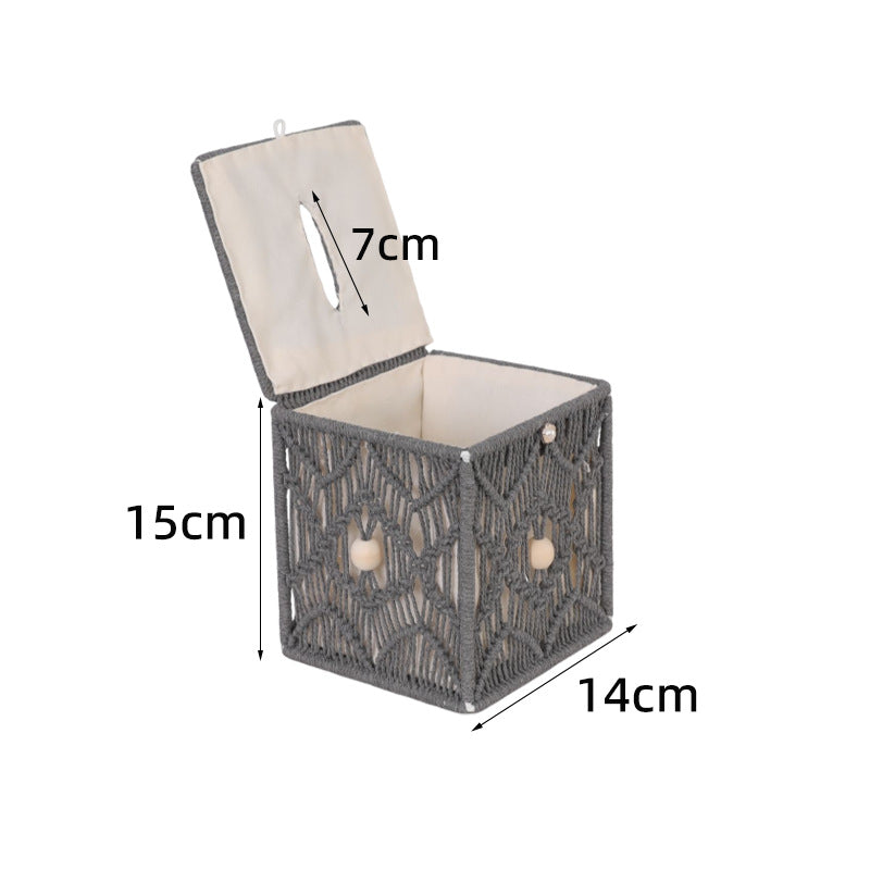 Macrame Storage Box Bowlift