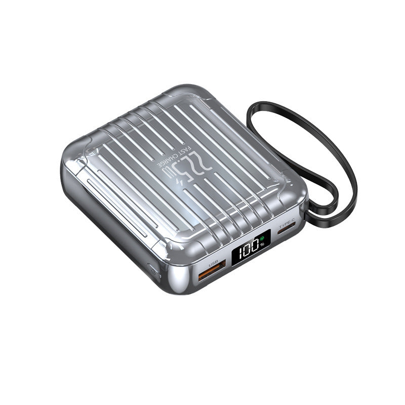 Portable power bank with innovative fast charging function and ergonomic design Bowlift