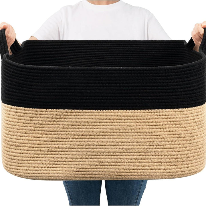 Women Versatile Storage Basket with Sturdy Handles Bowlift