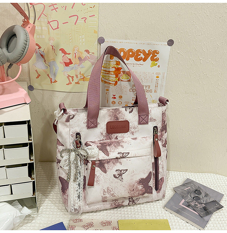 Multi-Compartt Casual Backpack Bowlift