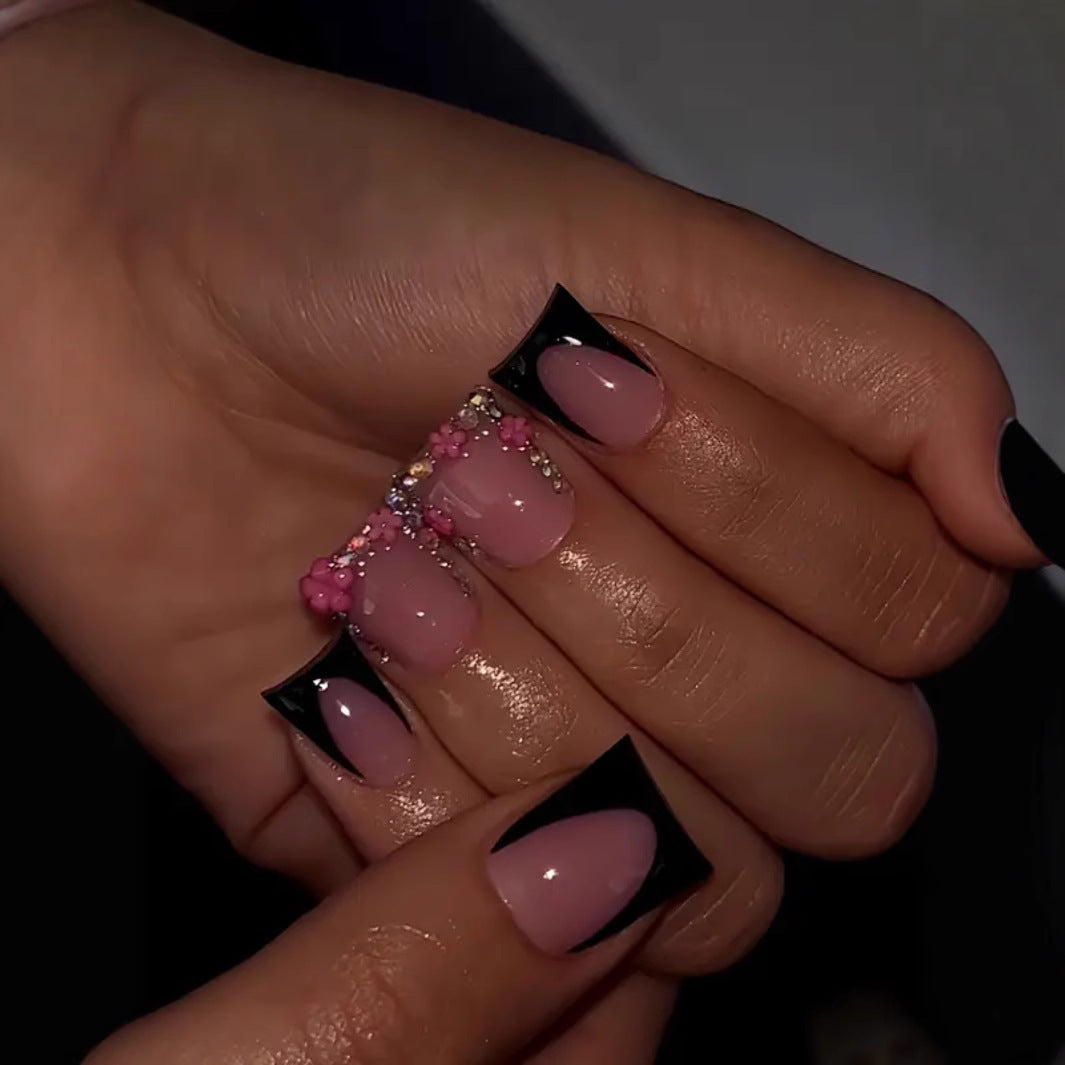 Glamorous Stiletto Nail Art Extensions Bowlift