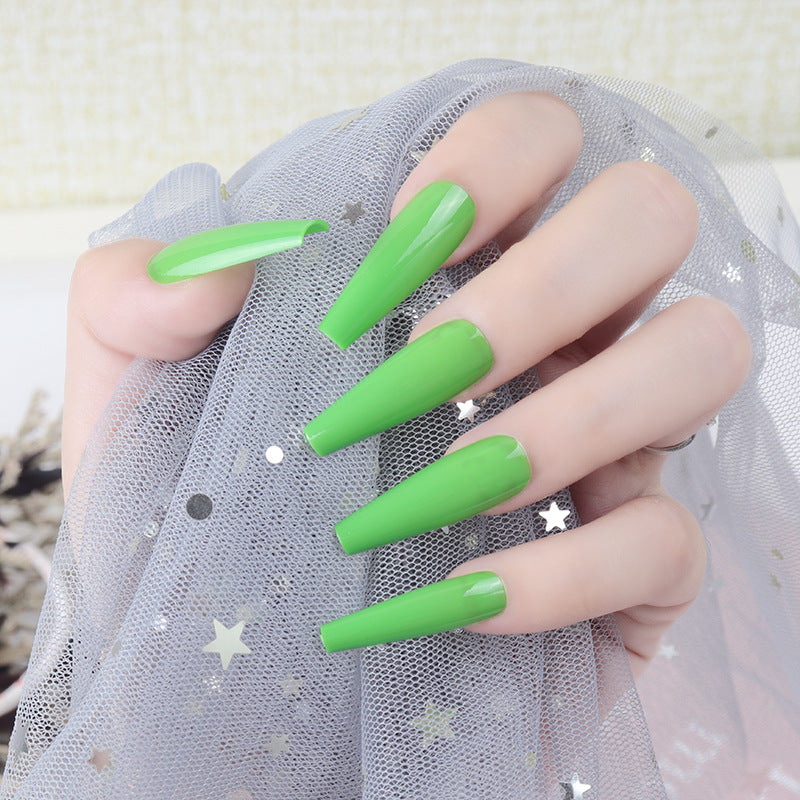 Vibrant Stiletto Press-On Nails Bowlift