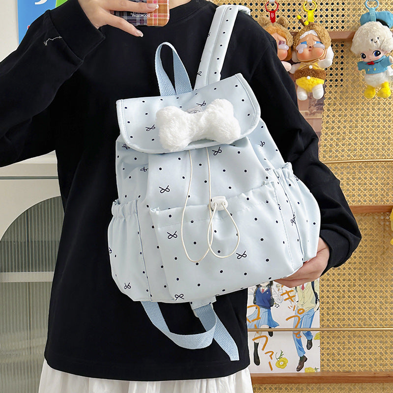 Playful Polka Dot Mini Backpack