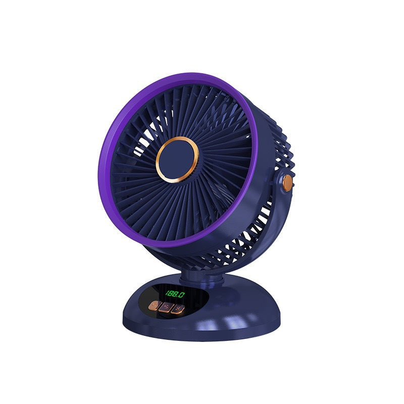 Unisex Portable Turbo Fan with Digital Display Bowlift