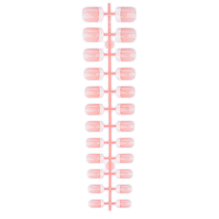 Premium French Tip Press-On Nails Bowlift