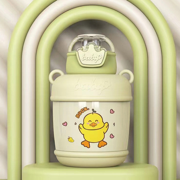 Ladies' insulated bottle in cheerful duck design Bowlift