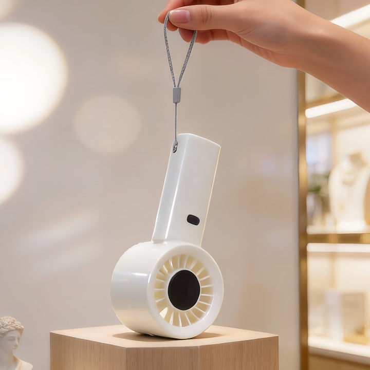 Women Portable Mini Fan with USB Charging Function Bowlift
