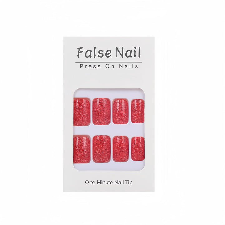 Glittering artificial nails with high-gloss effect Bowlift