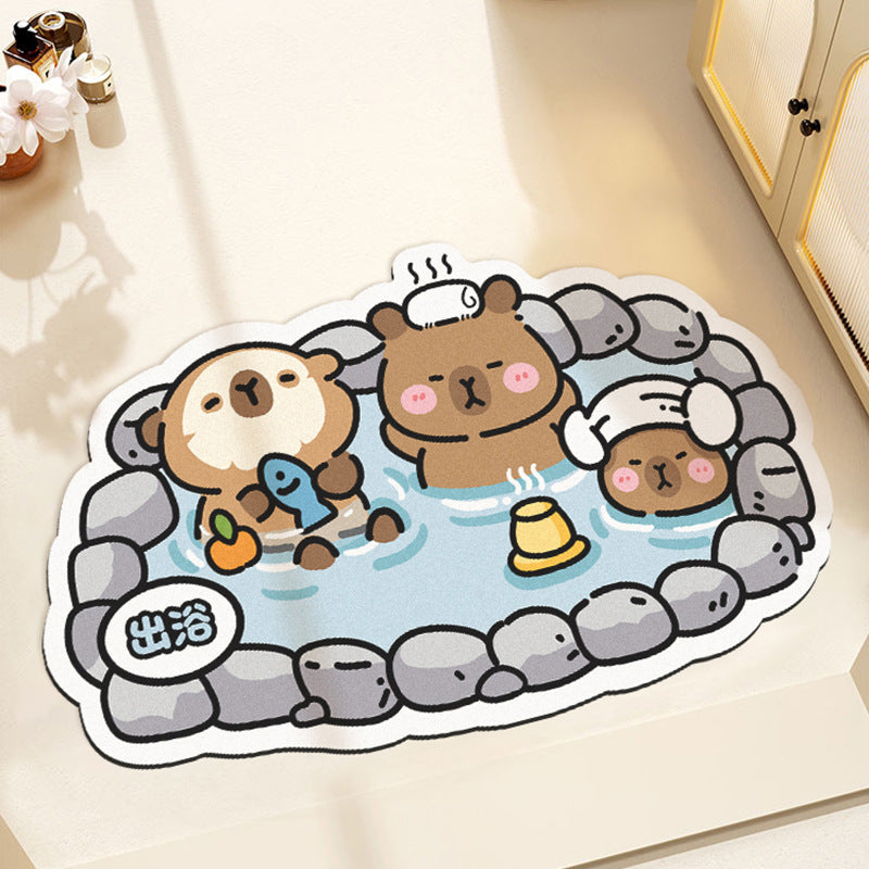 Fun Character Bath Mat