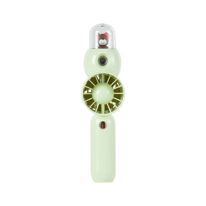 Unisex Portable Hand Fan with Cute Animal Design Bowlift