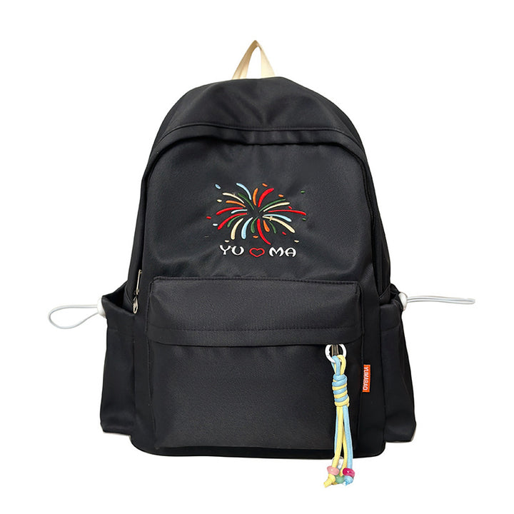 Casual Embroidered Backpack
