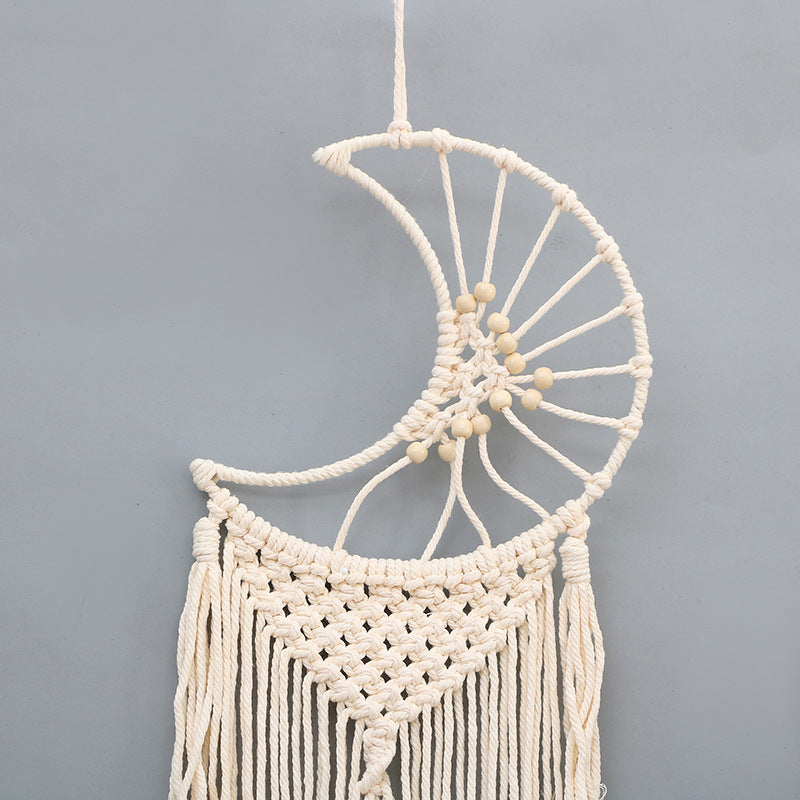 Moon-Inspired Macrame Wall Hanging Bowlift