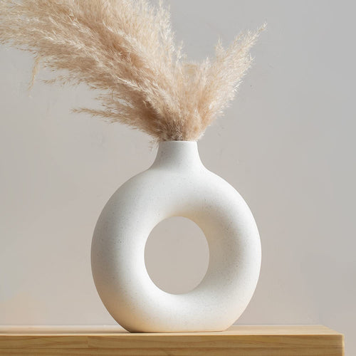 Modern Abstract Ceramic Flower Vase