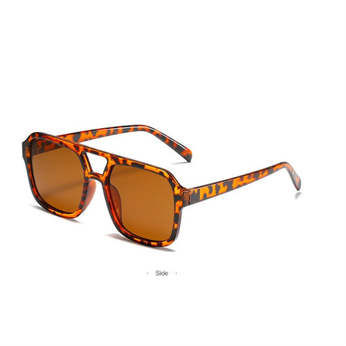 Women's fashionable oversized sunglasses with striking pattern Bowlift