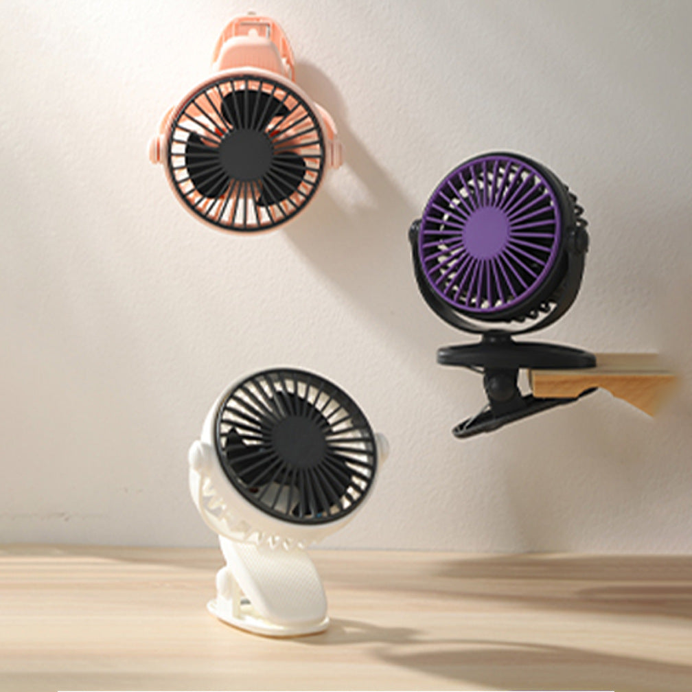 Women's Portable Clip Fan with Flexible Mount Bowlift