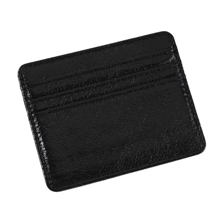 Sleek Leather Card Holder Bowlift