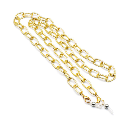 Stylish Metal Chain Eyewear Holder Bowlift