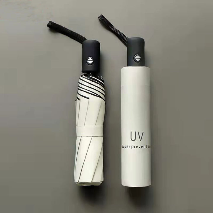 Ladies Automatic Folding Umbrella with Lightweight and Durable Frame Bowlift