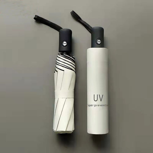 Ladies Automatic Folding Umbrella with Lightweight and Durable Frame Bowlift