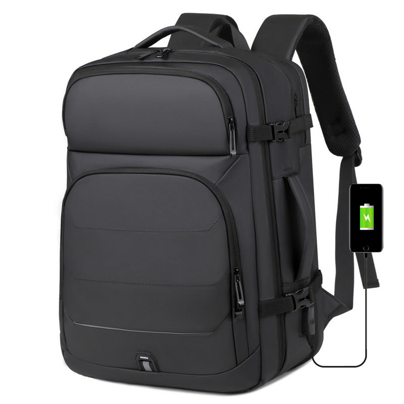 High-Capacity Organized Travel Backpack Bowlift