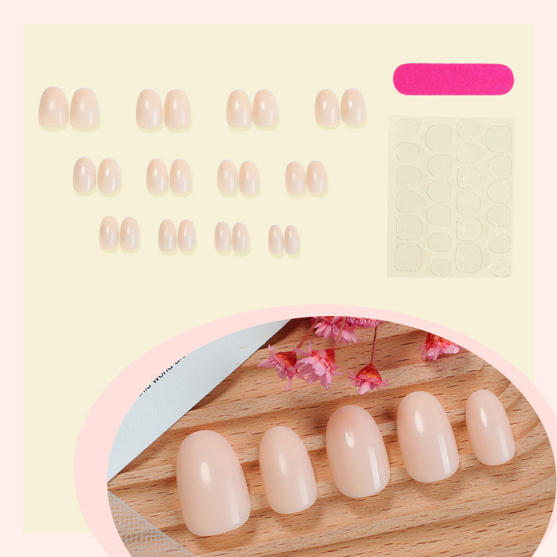 Premium Natural Press-On Nail Tips Bowlift