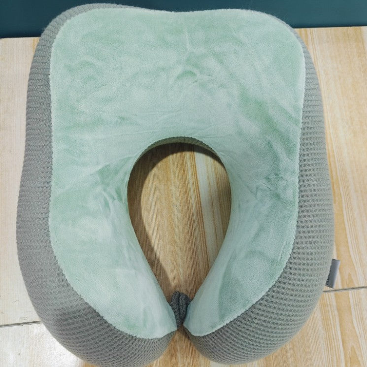 Ladies Ergonomic Neck Support Pillow with Relaxing Massage Function Bowlift