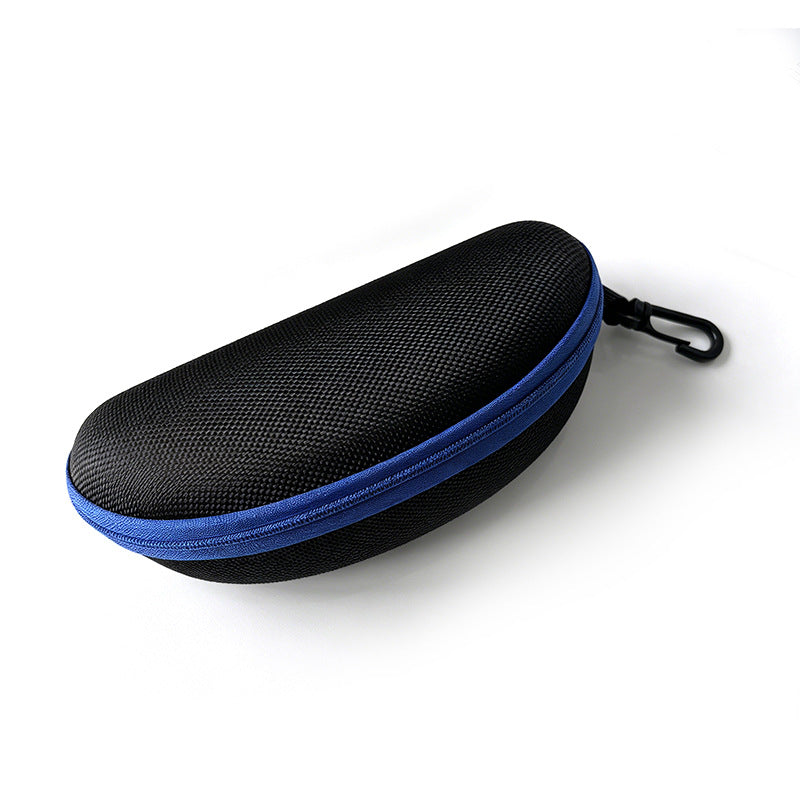 Protective Semi-Rigid Zippered Sunglasses Case with Carabiner Bowlift