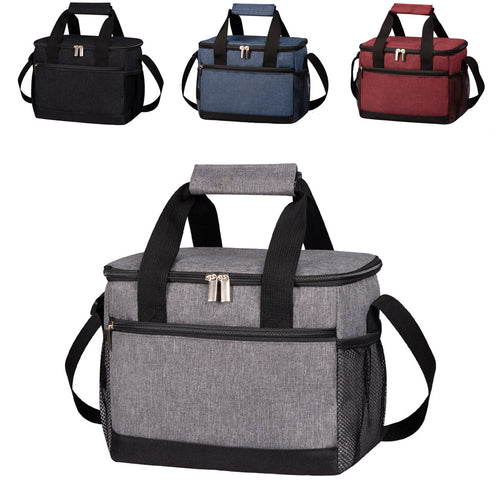Ladies Insulated Picnic Cooler Bag with Practical Carry Handle Bowlift