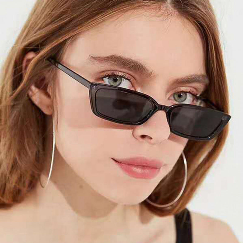 Women's Minimalist Rectangular Sunglasses Bowlift