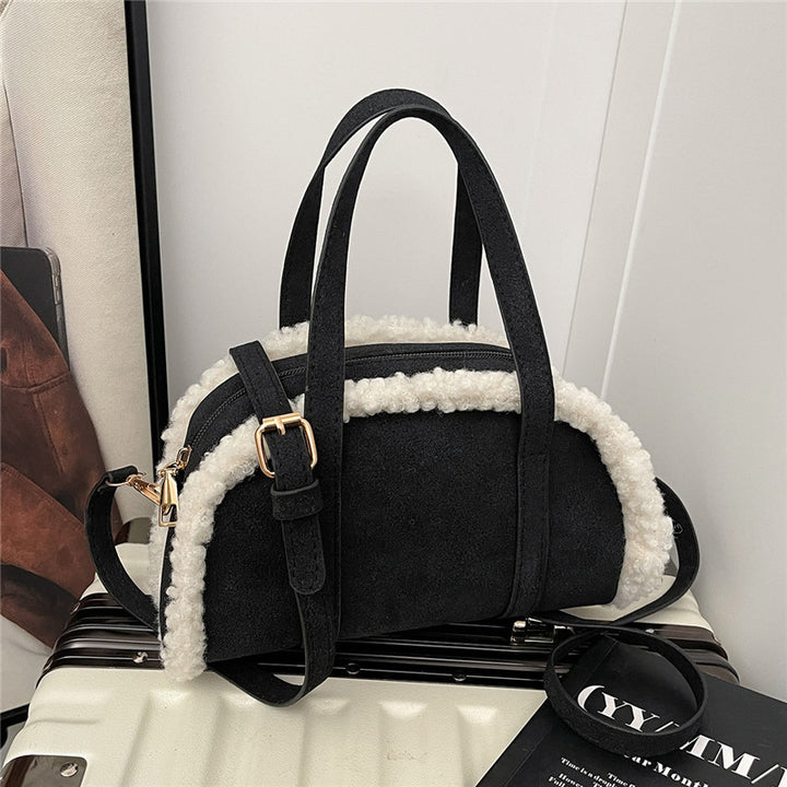 WoCozy Plush Texture Handbag Bowlift