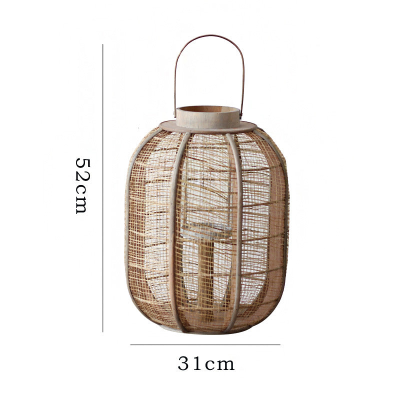 Decorative Rattan Lamp Bowlift